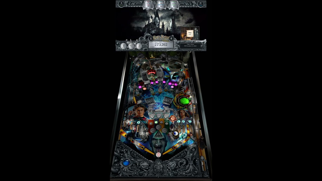 Harry Potter Fan Pinball by ScottyWic VPX