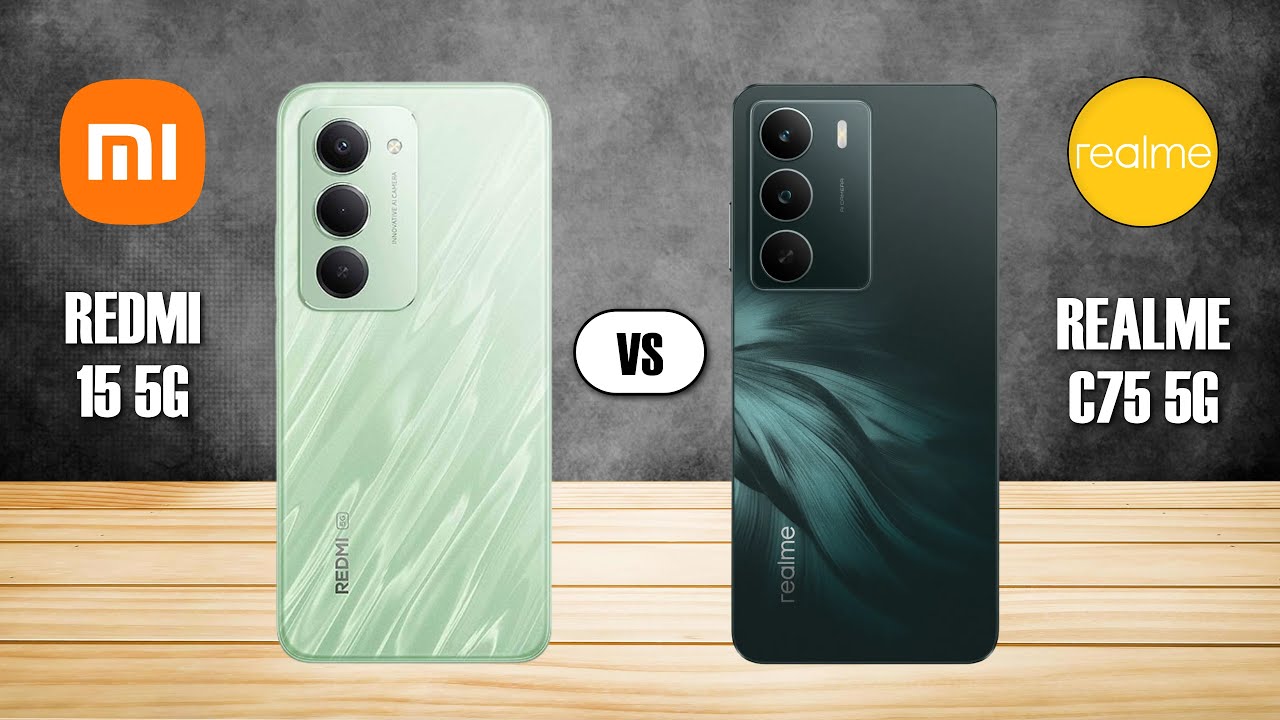 Redmi 15 5G Vs Realme C75 5G I Spec Review