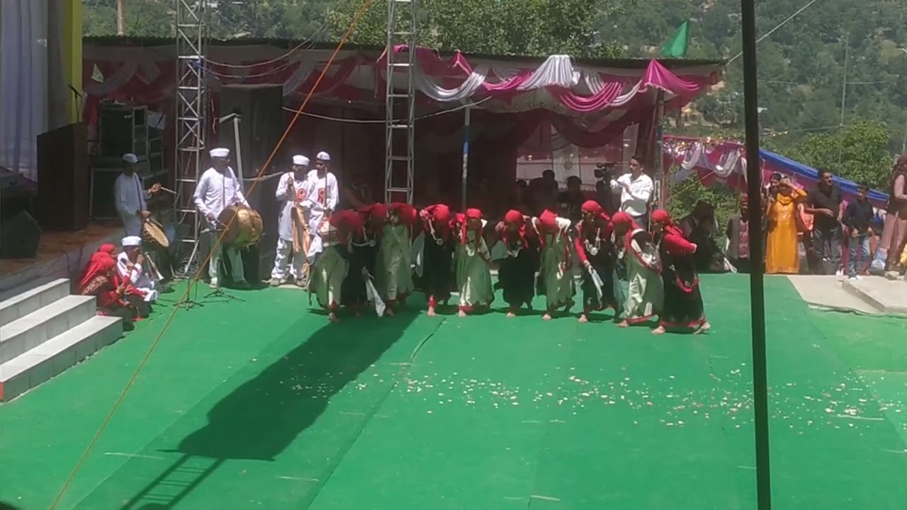 Banjar mela 2022 me mahila mandal  chethar ki khubsurat nati  महिला मंडल चेथर