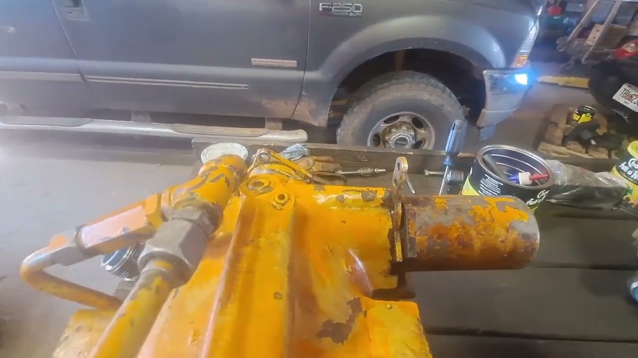 Case 580C power shuttle rebuild and air test