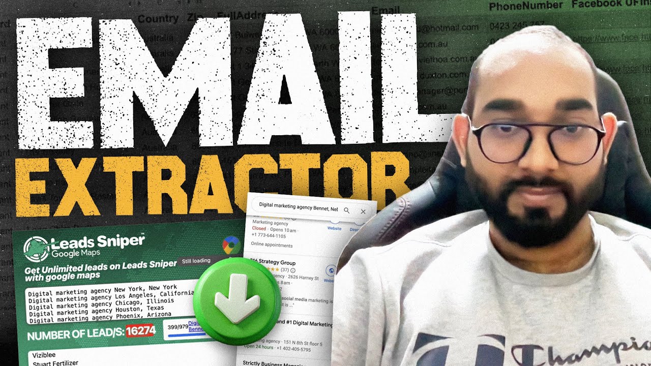 The Best Email Extractor in 2024 | Google Maps Scraper 🤑