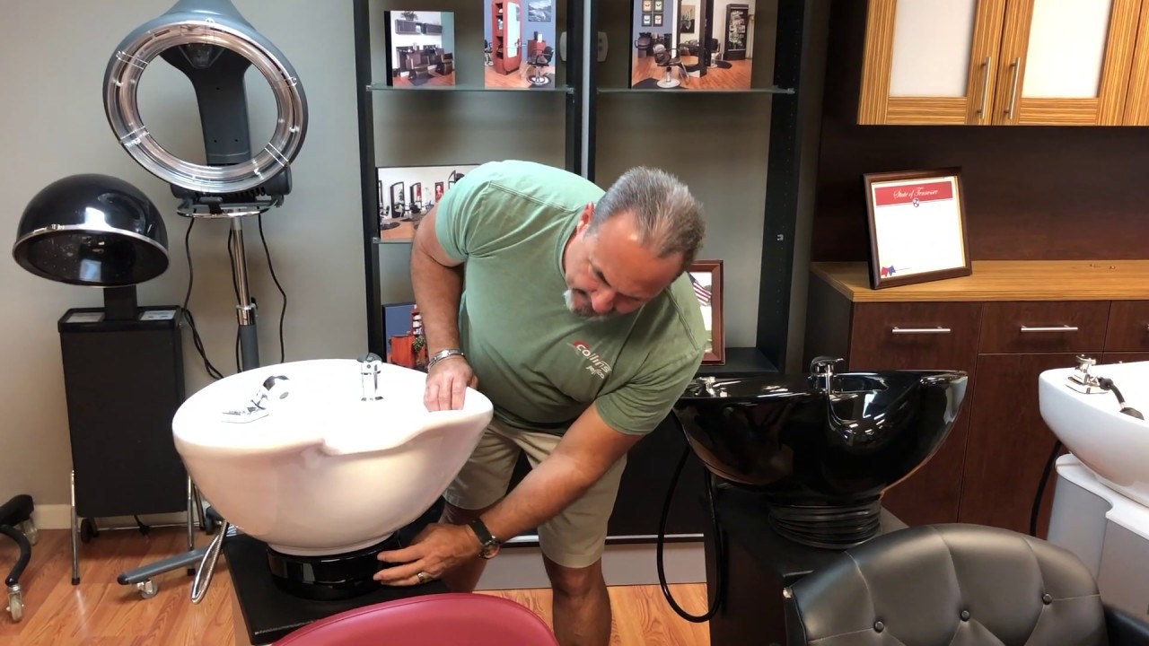 How to Insall a Clam Shell Tilting Shampoo Bowl Mechanism