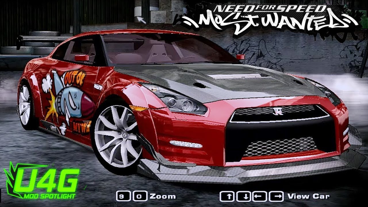 Nissan GT-R (R35) Egoist 2013 NFS Most Wanted 2005 Mod Spotlight