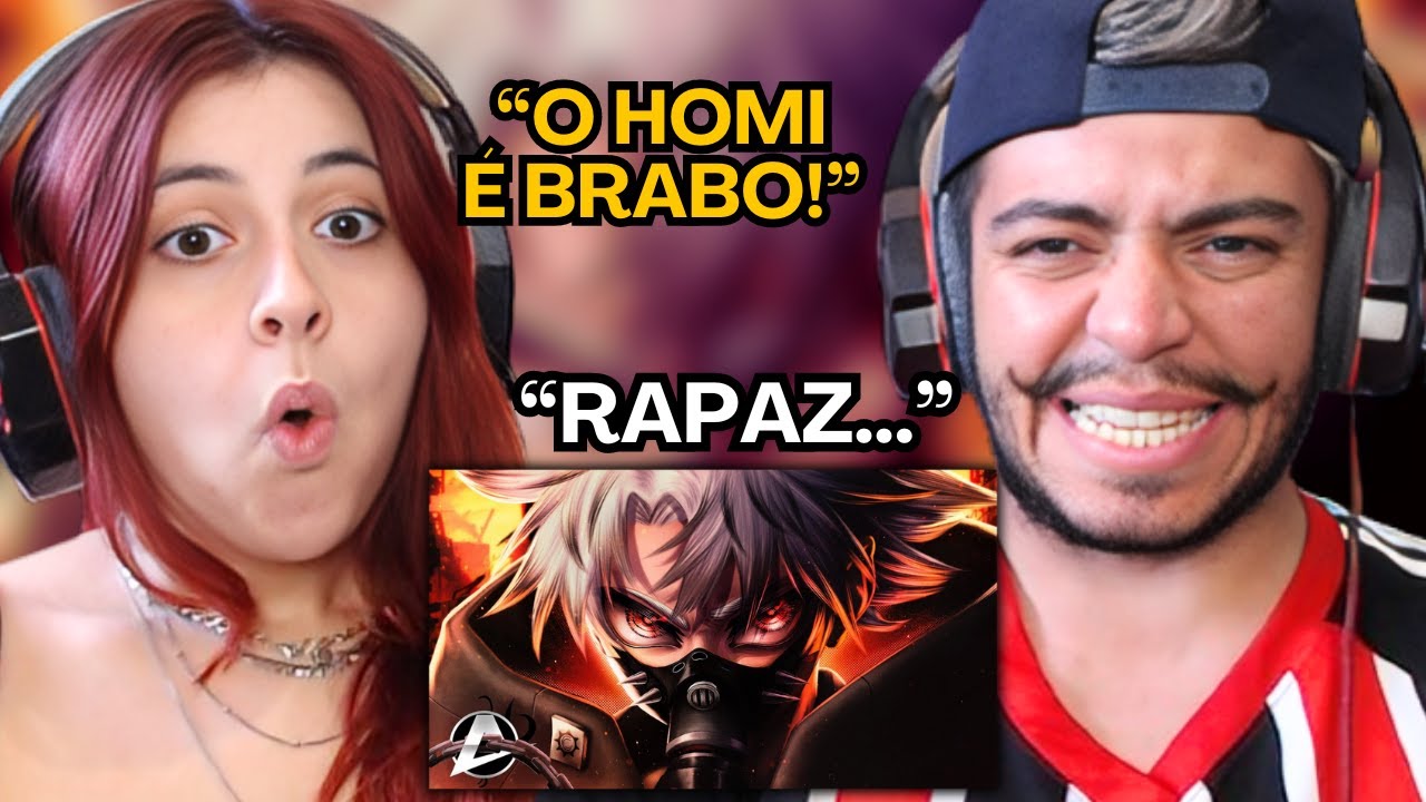 ♪ Rudo Surebrec (Gachiakuta) | Lixo | AniRap | REACT em CASAL