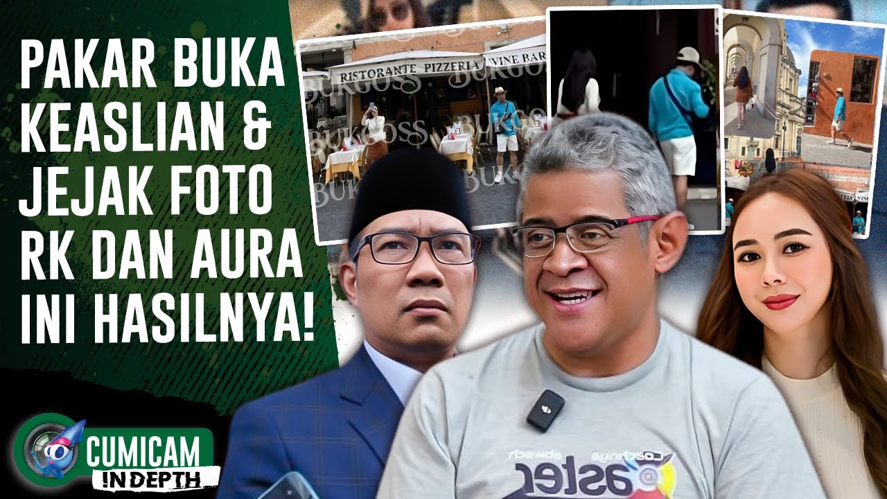 Pakar Telematika Ungkap Jejak Di Balik Keaslian Foto Lawas Ridwan Kamil & Aura Kasih | INDEPTH