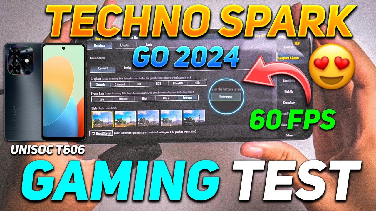 Тест Techno Spark Go 2024 в PUBG | Распаковка и обзор Techno Spark Go 2024 🔥 | UNISOC T606 🥵