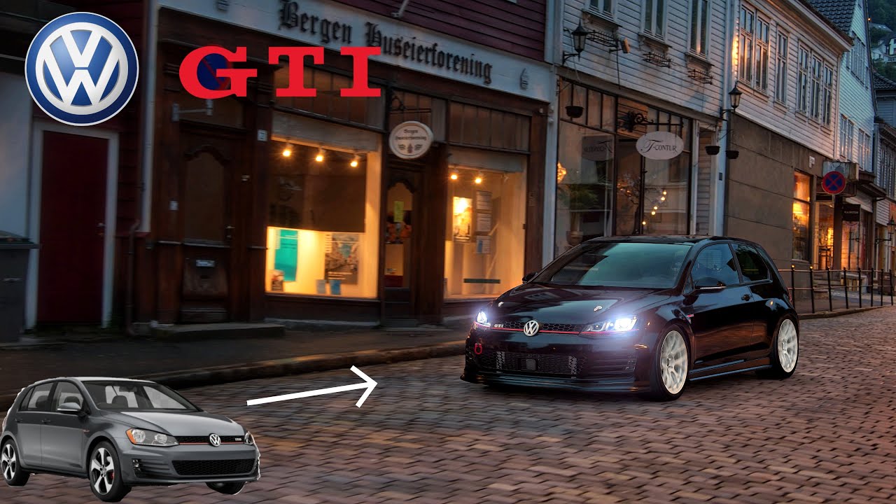 Golf gti 7 full custom - gt7 - ps5 - thrustmaster t-gt2