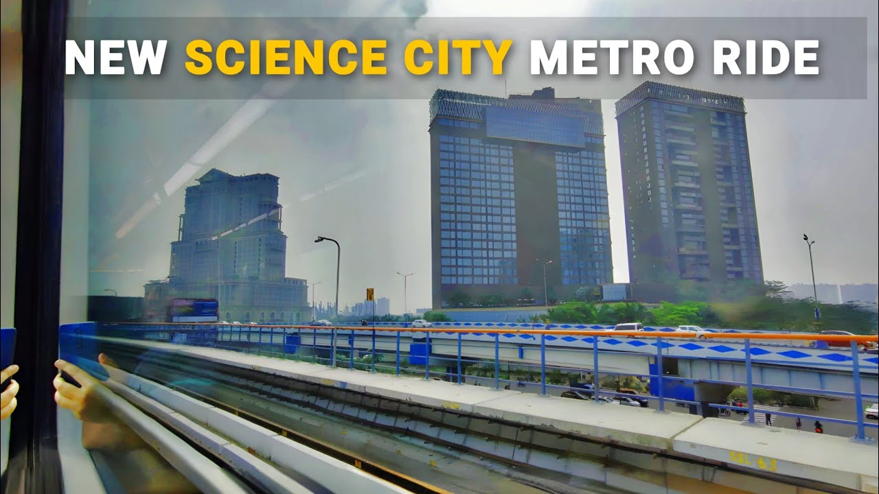 Kolkata Metro New Science City Extension Ride! 😍