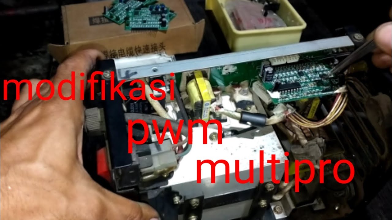 cara memperbaiki mesin las multi pro
