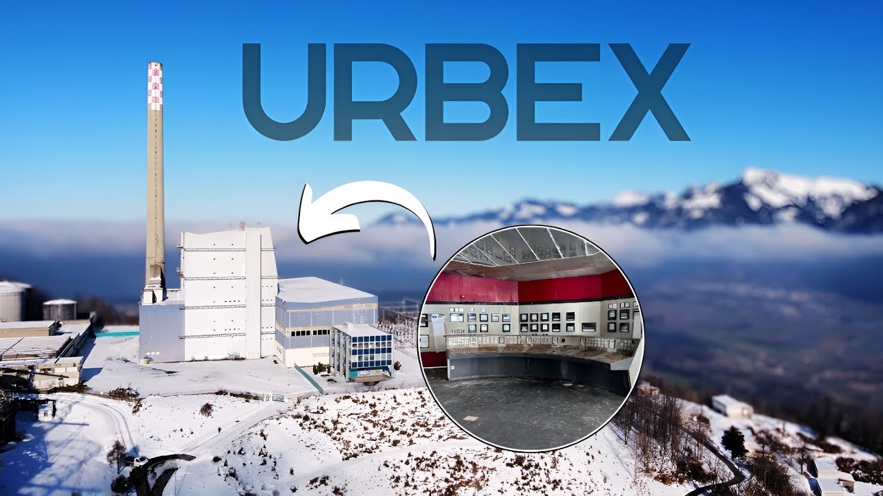 Exploring an Abandoned Factory in the Swiss Alps