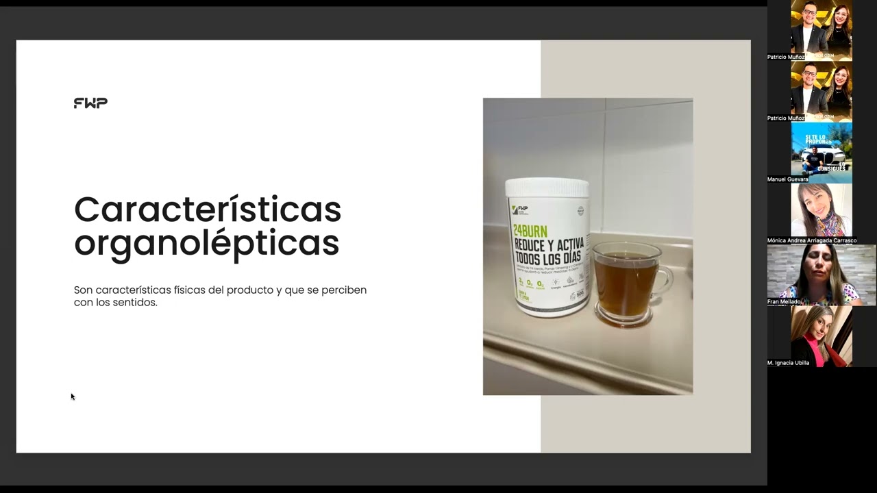 Capacitación Nutricionista FWP Francis Mellado