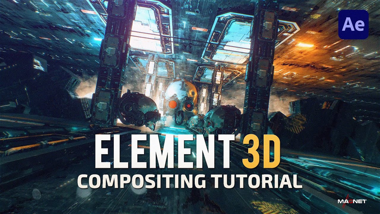 Element 3D compositing tutorial II After effect II Element 3D