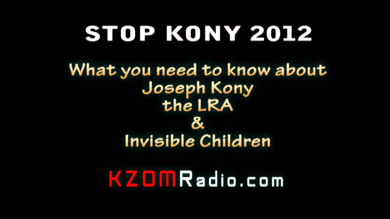 KONY 2012 - Invisible Children Charity Breakdown #STOPKONY