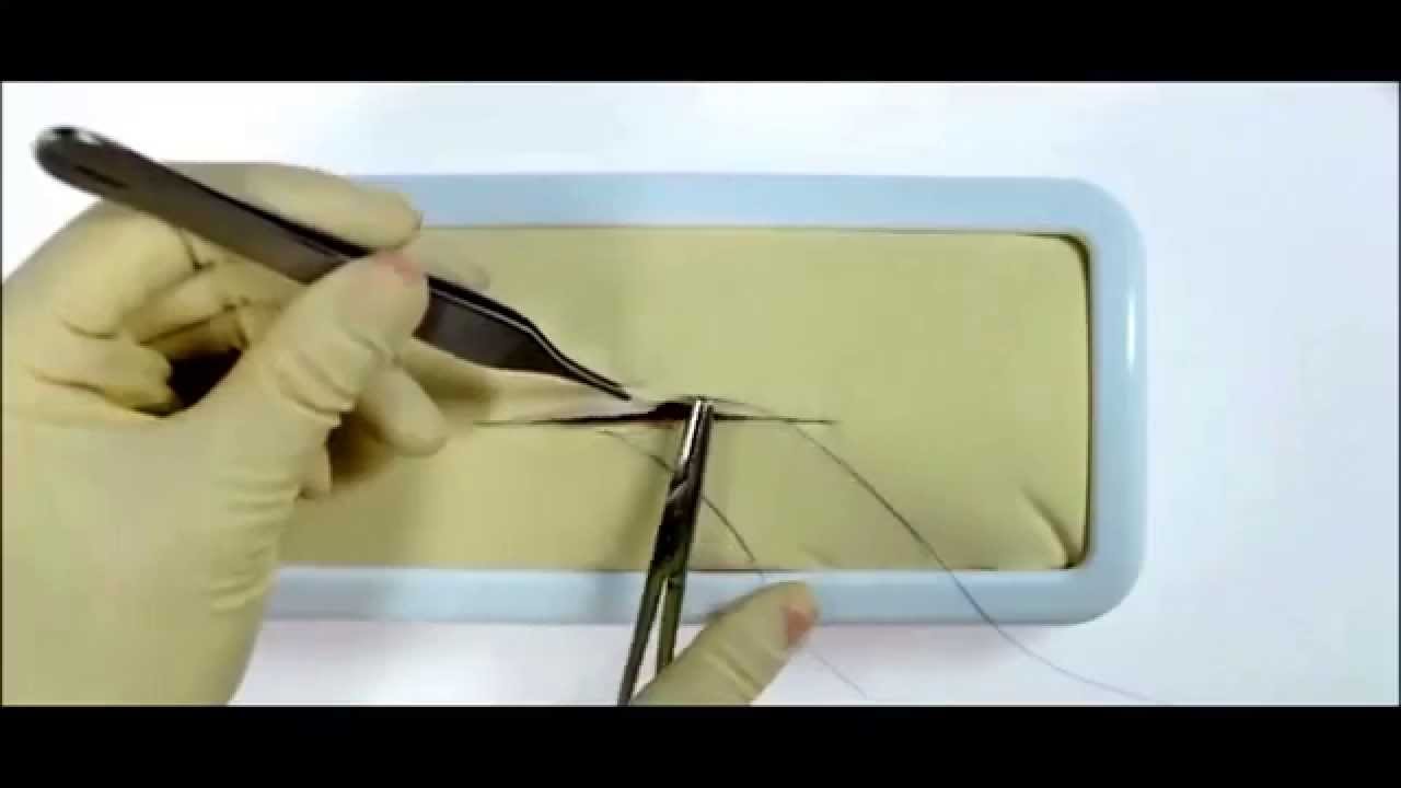 Technique de suture esthétique