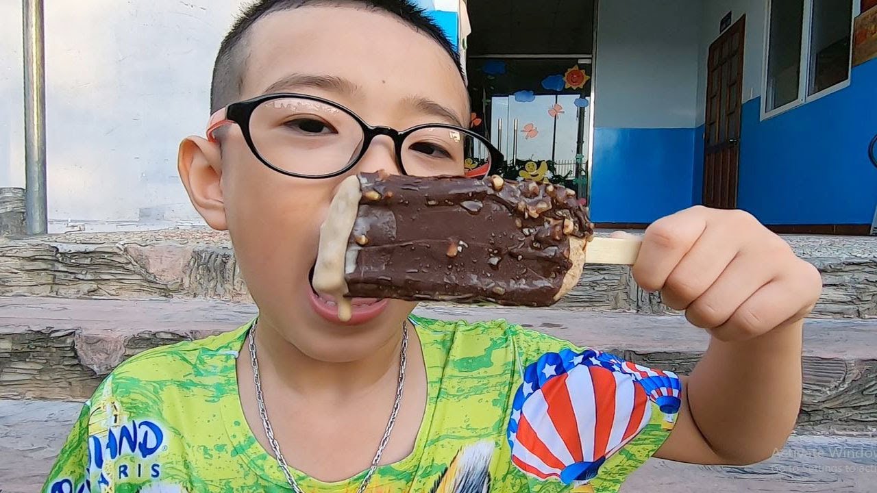 Trò Chơi Bán Kem - Bé Đi Bán Kem Vui Nhộn! Thầy Thái Vlog