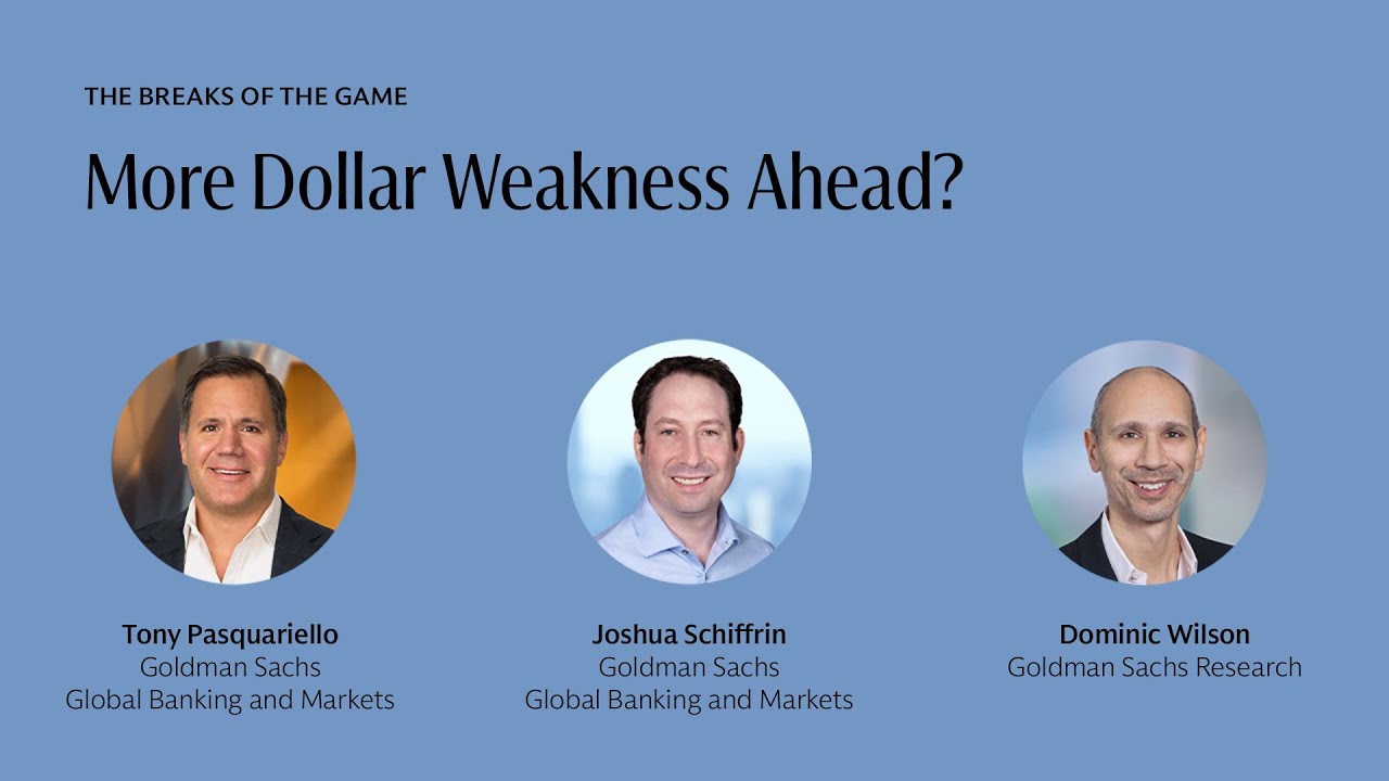More dollar weakness ahead?