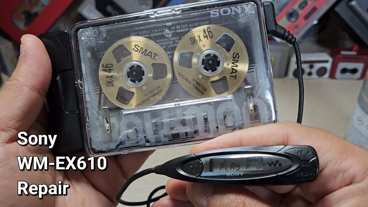 Sony WM-EX610 Repair Cassette Player Walkman