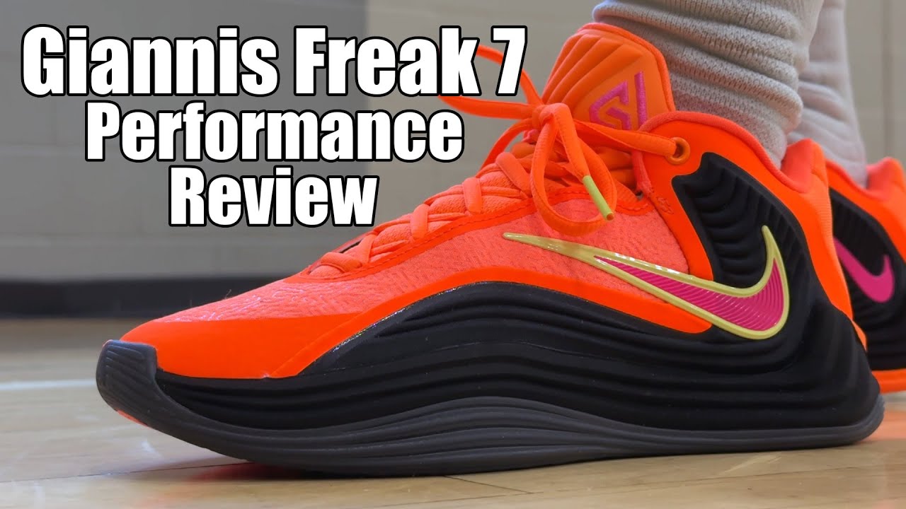BUTY SYGNOWANE NIKE ZA 115 DOLAR&Oacute;W! RECENZJA WYDAJNOŚCI NIKE GIANNIS FREAK 7!