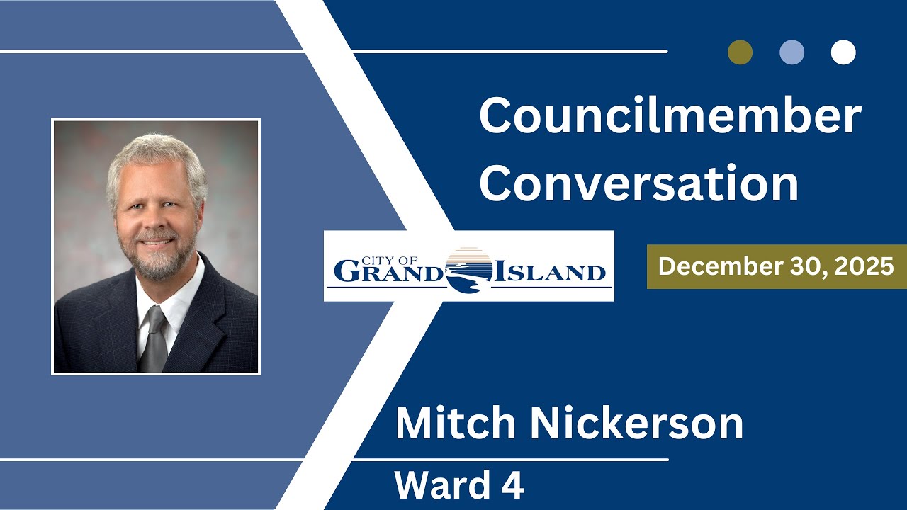 Councilmember Conversation // Mitch Nickerson, Ward 4 // Tuesday, December 30