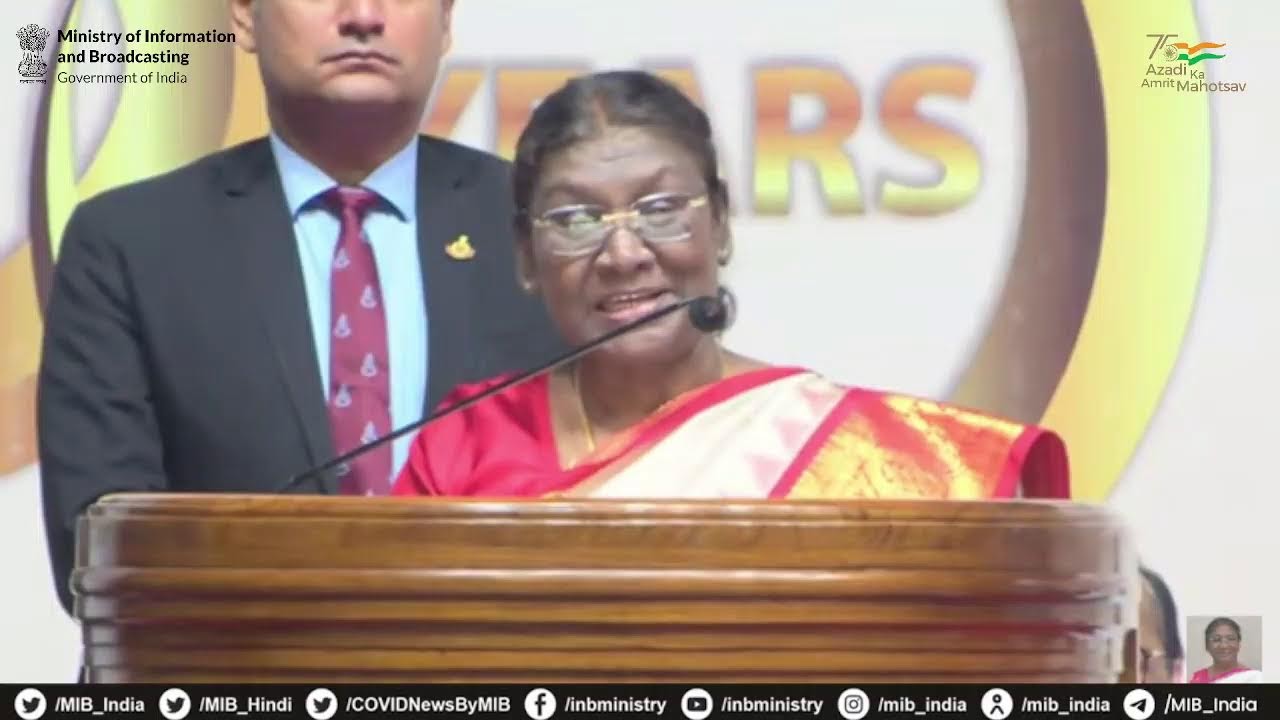 President Murmu attends the Golden Jubilee Celebration of the National Federation of the Blind