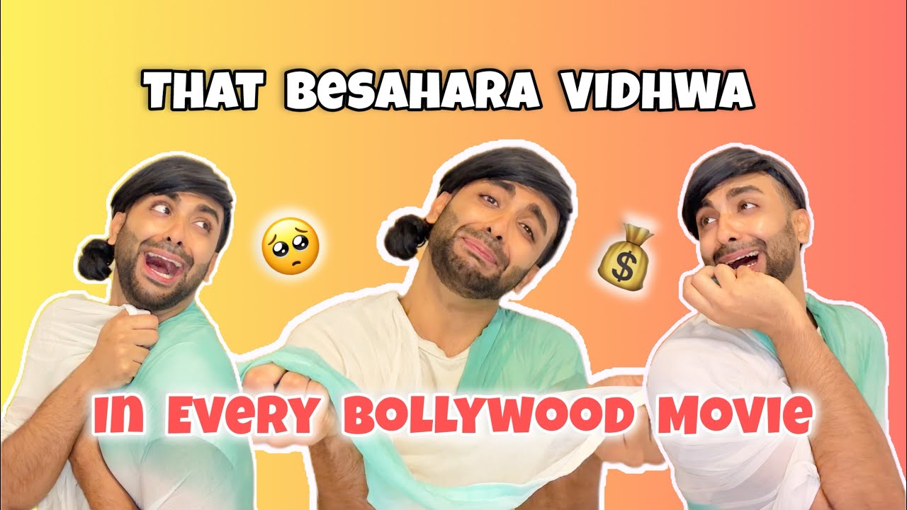 That Helpless VIDHWA In Old Bollywood Movies (EXTENDED Cut) 🥺😭💀😂| Funny Video | Sarorahere