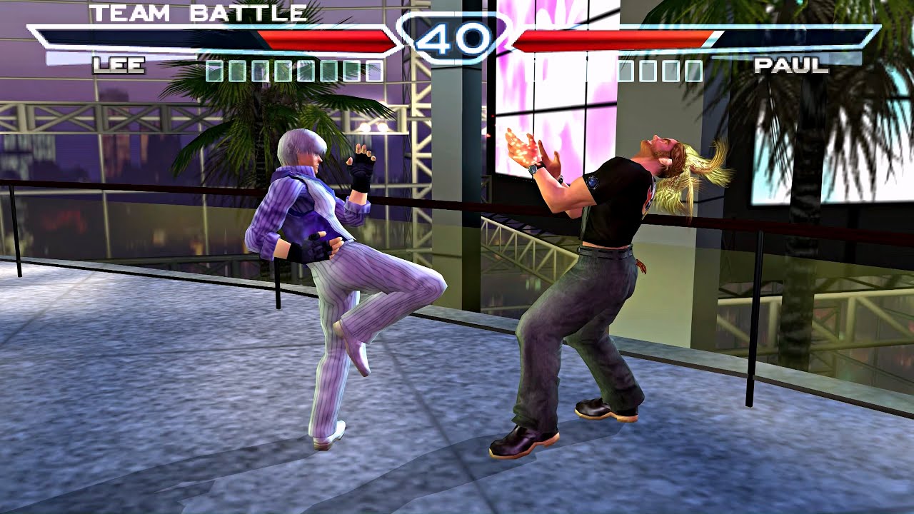 Tekken 4: 2x Team Battle Mode [Very Hard] Part 124 - PC PS2 PCSX2 [1080p to 2160p 4k] #124