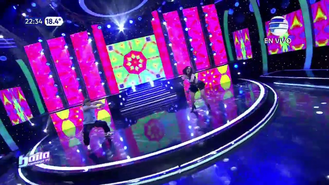 #NathAponte y #Mauro brillaron en la pista con su reggaetón en la #semifinal 💥#Baila2024 ✨