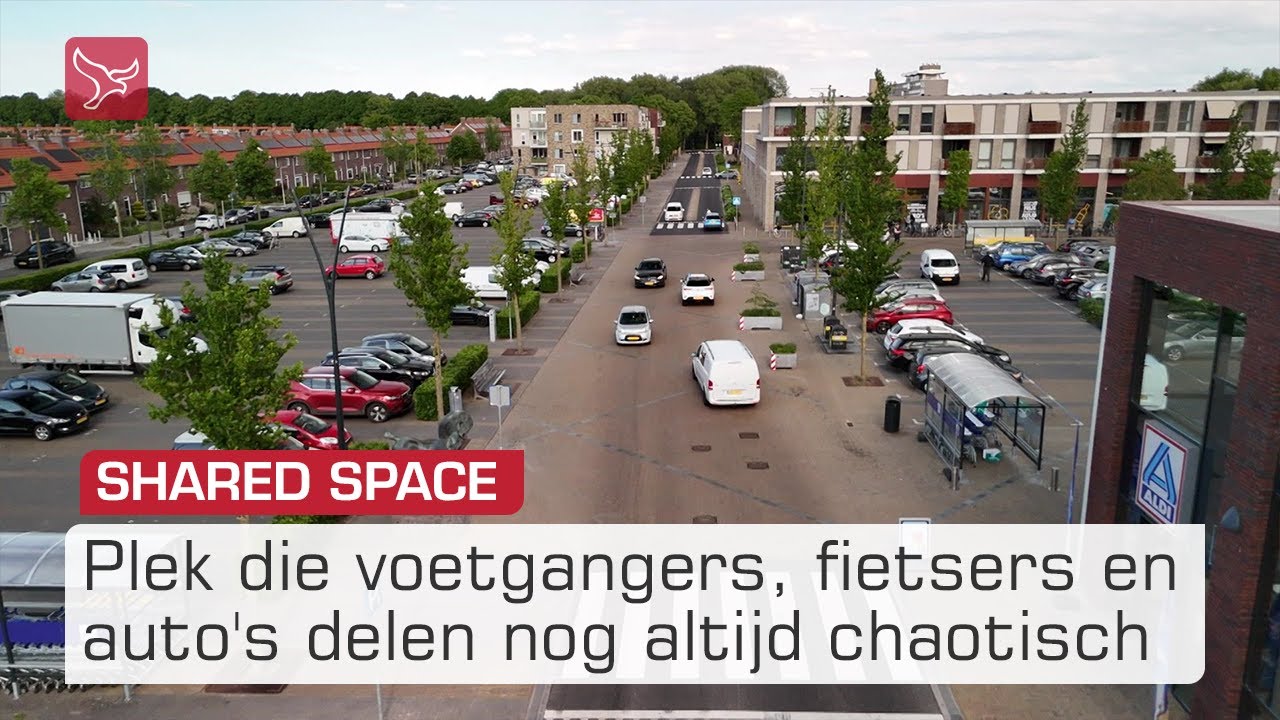 Shared space in Emmeloord blijft ook m&eacute;t aanpassing behelpen | Omroep Flevoland
