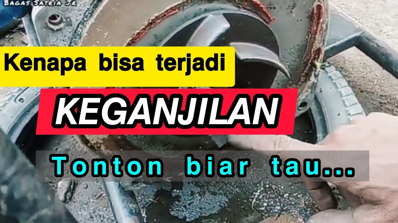 Pompa air sawah mendadak tidak menghisap air || part-3 gx-160