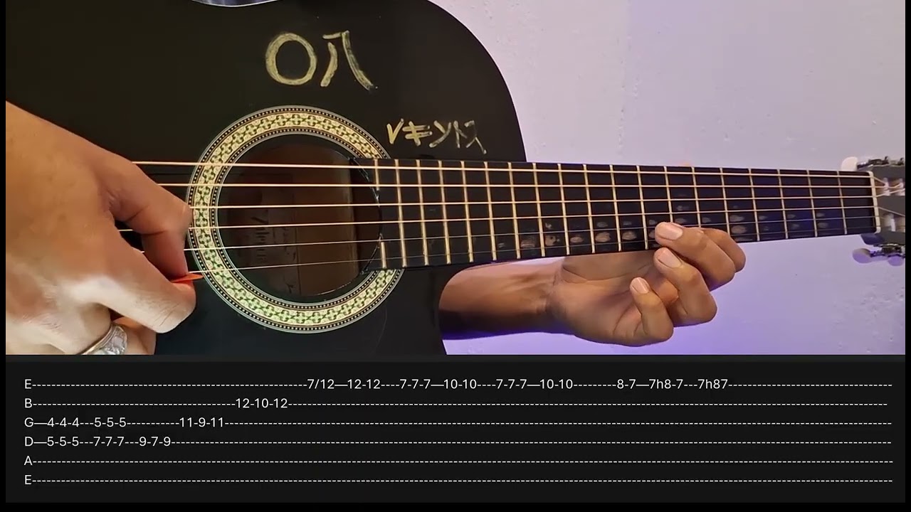 Tu con el Peso Pluma Tito Double P Requinto Acordes Tutorial guitarra