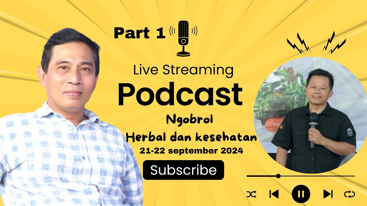 Live Konsultasi Kesehatan Bpk. Bayu Diningrat & Mbah Bams BSM Part 1