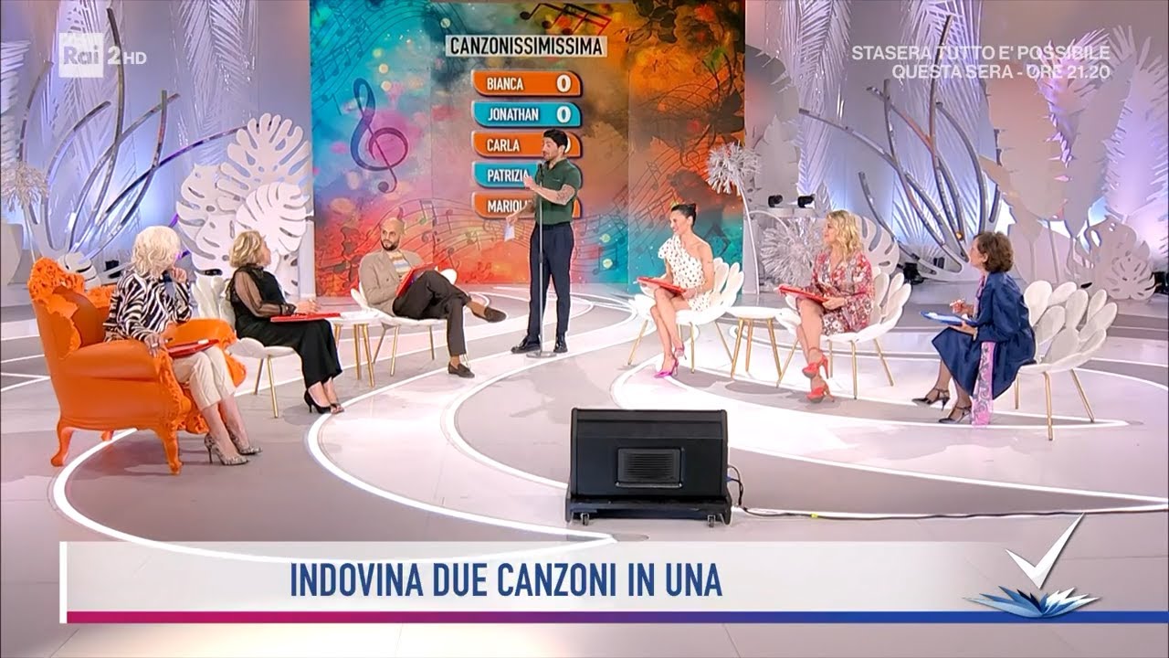 Bianca Guaccero e Gianpaolo Gambi - Canzonissimissima - Detto Fatto 05/04/2022