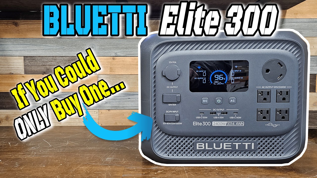 *NEW RELEASE* BLUETTI ELITE 300 - The BEST All-Around Power Station in 2026?!?