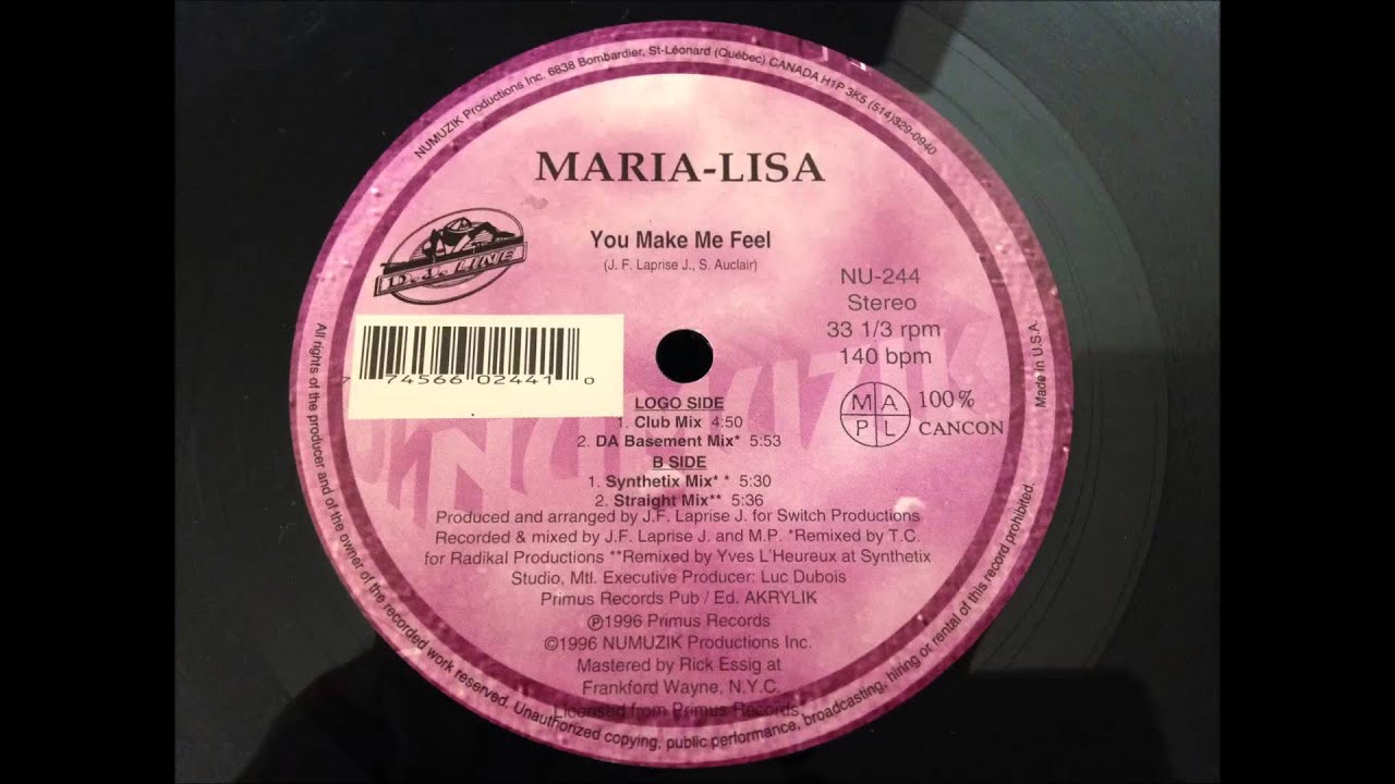 Maria Lisa - You Make Me Feel
