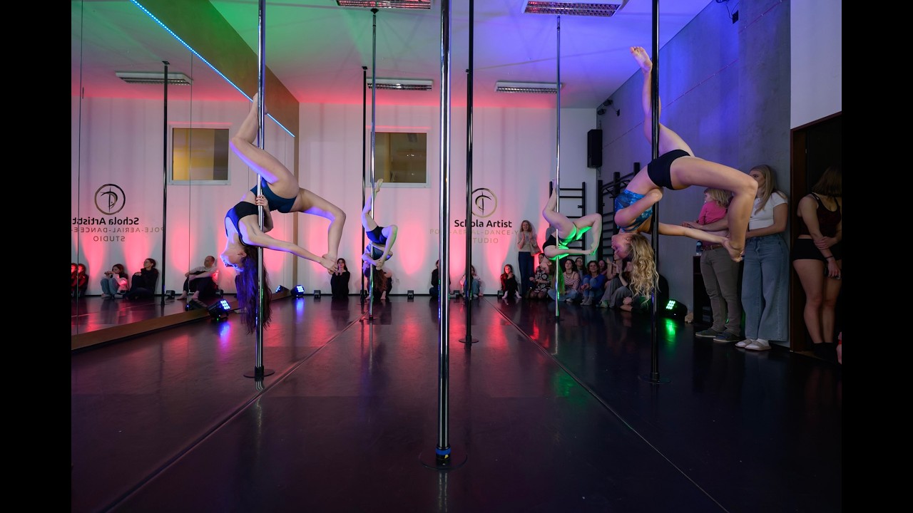 Večírek Scholy Artist - Pole Dance s Natálií Křečkovou - mírně pokročilé