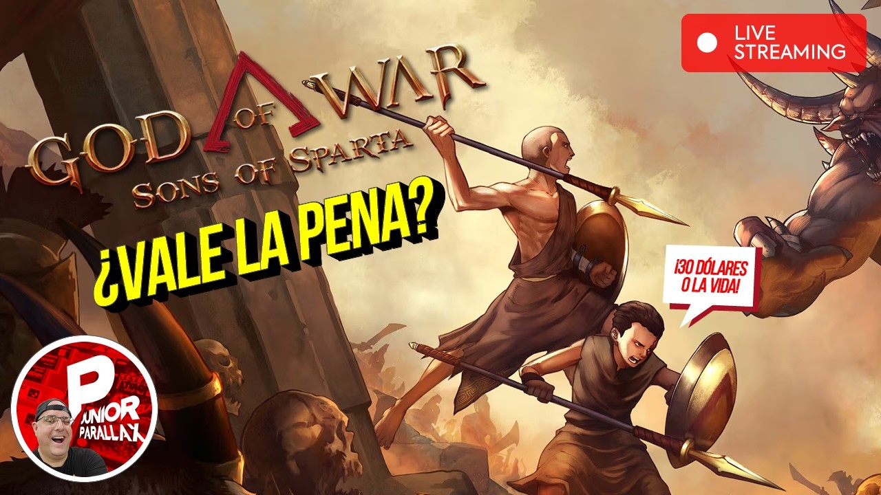 ESTRENO - Jugamos el nuevo GOD OF WAR: SONS OF SPARTA - ¿Vale la pena? | JuniorParallax