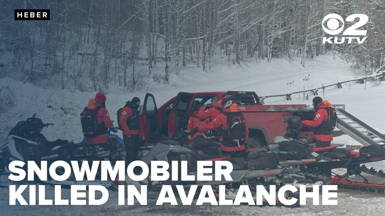 Forecasters warn of 'dangerous avalanche conditions' after snowmobiler fatality