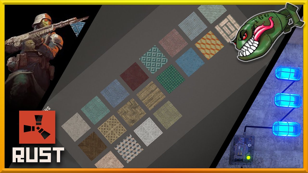 Rust What's Coming | Floor and Ceiling Wallpaper, Warhammer 40k Collab, Harvesting Tea