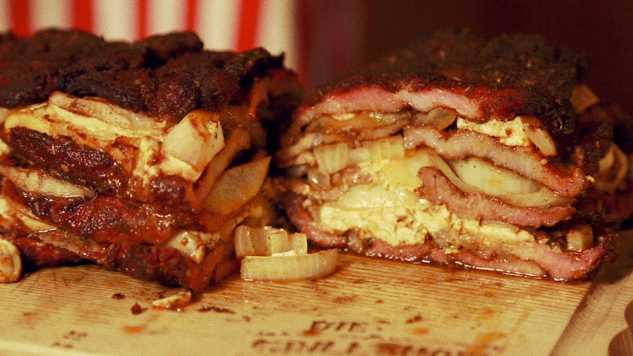 Gyros Schichtbraten - BBQ Grill Rezept Video - Die Grillshow 82