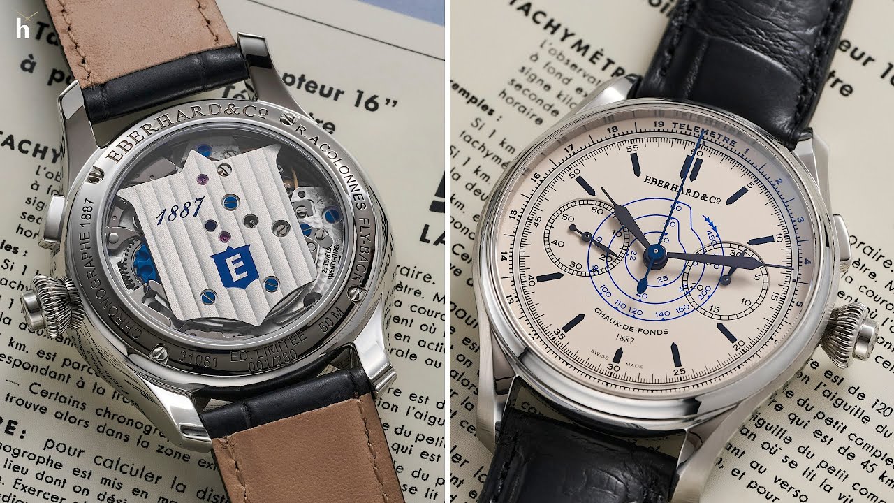 EBERHARD & Co. Chronographe 1887 Édition Limitée 31081 | La Recensione (with EN subs)