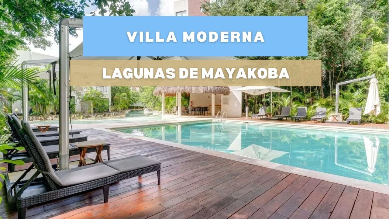 Moderna Villa en Mayakoba, Playa del Carmen