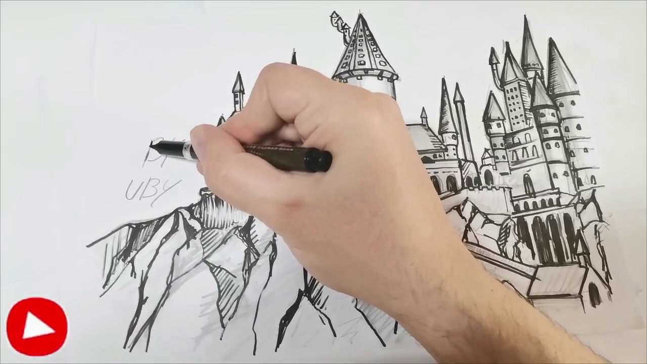 Disegnare il Castello di Hogwarts Tutorial
