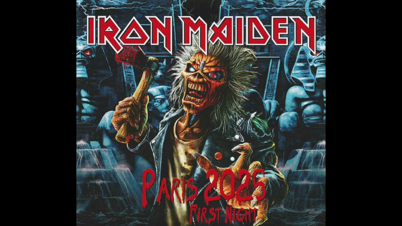 Iron Maiden - Churchill's Speech～Aces High (Live in Paris 2025 1st Night)