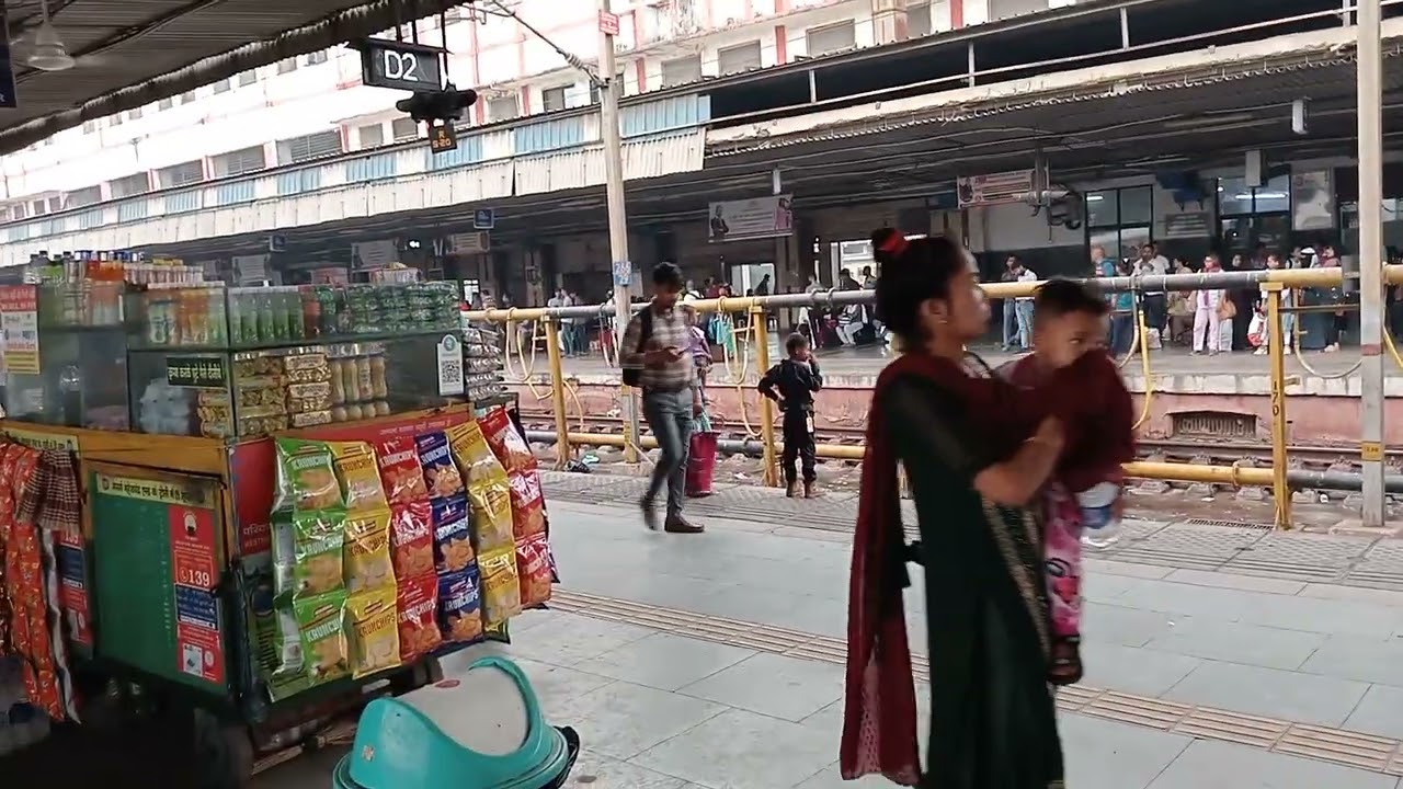 Surat railway station platform 2