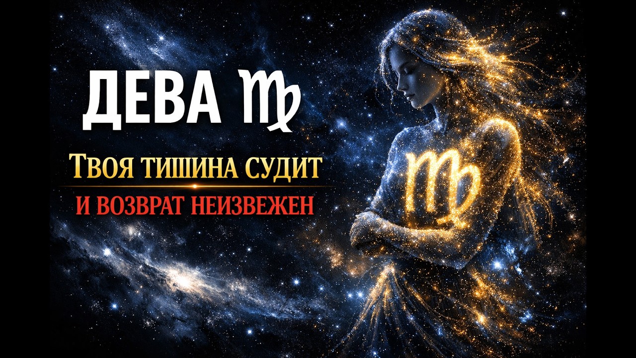 ДЕВА ♍: ТВОЁ МОЛЧАНИЕ СТАЛО ПРИГОВОРОМ. РАСПЛАТА УЖЕ НАЧАЛАСЬ