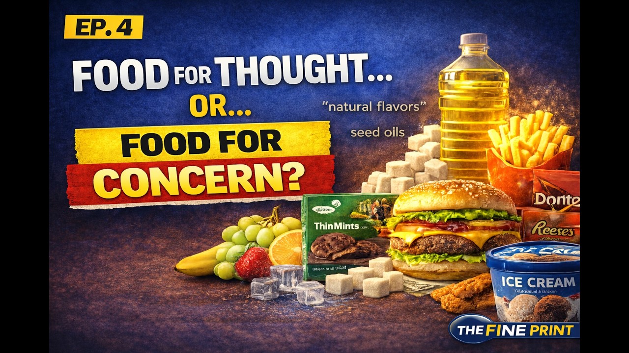 Ep. 4 Food for Thought...or....Food For Concern? | The Fine Print w/ Avery Morgan