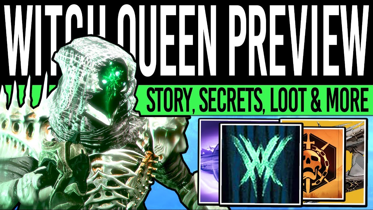 Destiny 2: WITCH QUEEN PREVIEWS! Throne SECRETS! Weapons, Exotic Glaive, Crafting, Reworks (Roundup)