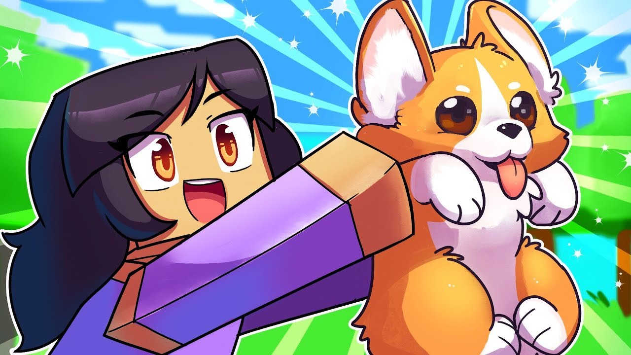 I Found A CORGI PUPPY In Minecraft!