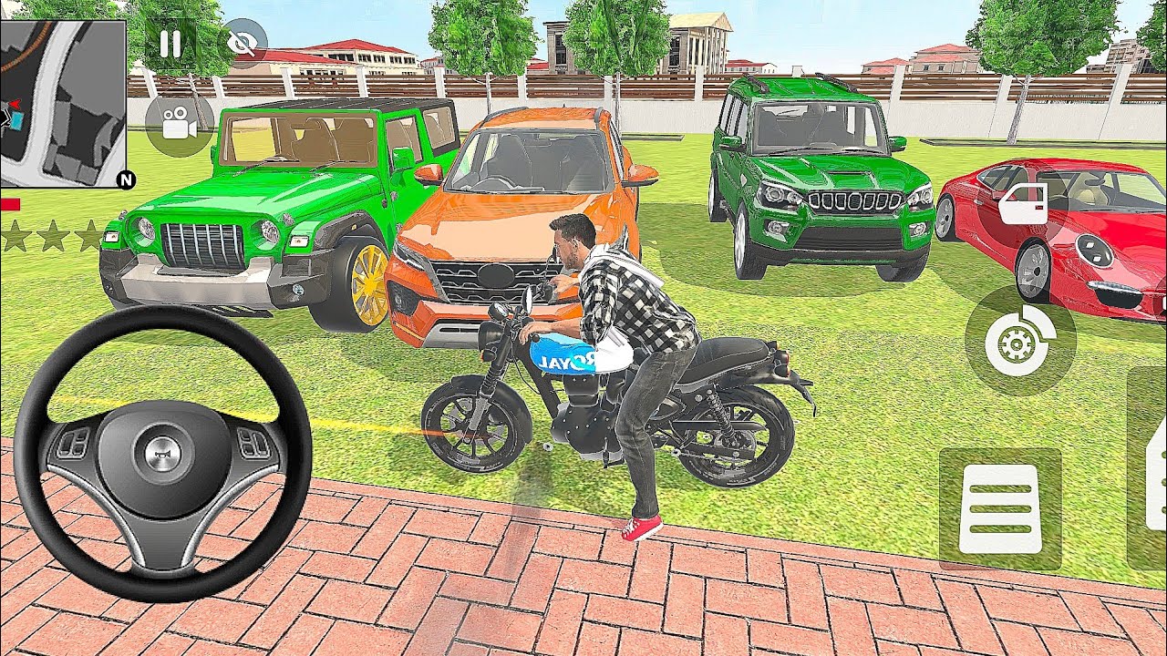 Franklin car collection in india Theft Auto Simulator Gameplay 💥 (gadi wala game)