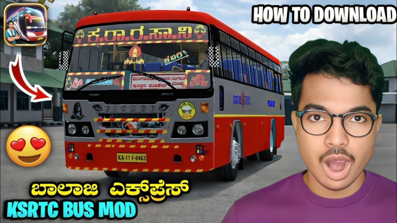 😍Balaji Express KSRTC Bus Mod | How To Download?🔥